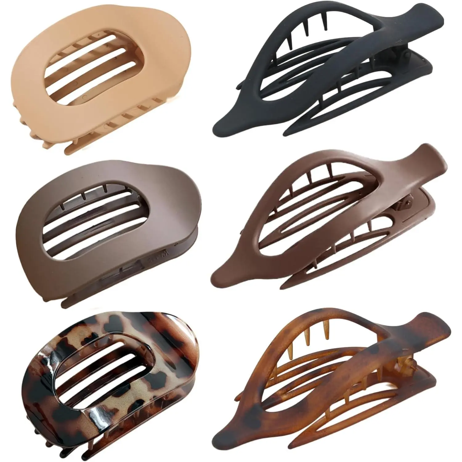 Elliptical and pointed oval six piece se