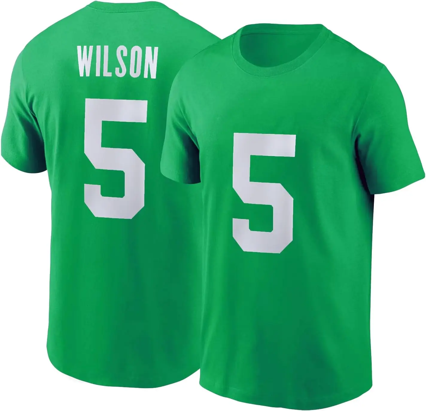 Garrett Wilson New York Football T-Shirt Cotton Jersey 100% Cotton