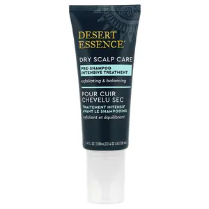 Desert Essence Dry Scalp Care, Pre-Shampoo Intensive Treatment, 3.4 fl oz (100 ml)