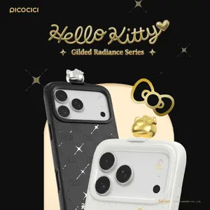Hello Kitty Style x MINILIKE Gilded Radiance Series FunGlide Phone Case iPhone 17 Pro/Pro Max