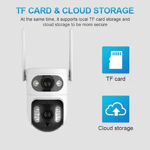 Ultra HD, WiFi, monitor your child's activities, giving parents peace of mind  High-definition WiFi Outdoor waterproof dome surveillance camera.