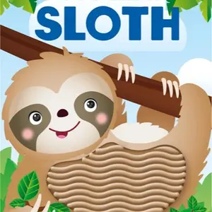 Touch and Feel: If I Were a Sloth Board Book - Interactive Children's Book Featuring a Cute Sloth Design