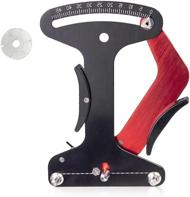 Spoke Tension Meter, Aluminum Alloy Stable Accurate Measurement Reliable Indicator Wheel Bicycle Tool, Adjustable Repair Road Bike Indicator Meter Tensiometer