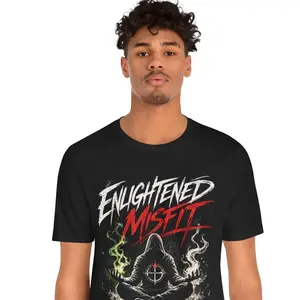 Enlightened Misfit Graphic T Shirt Streetwear Mindset Tee unisex graphic tees