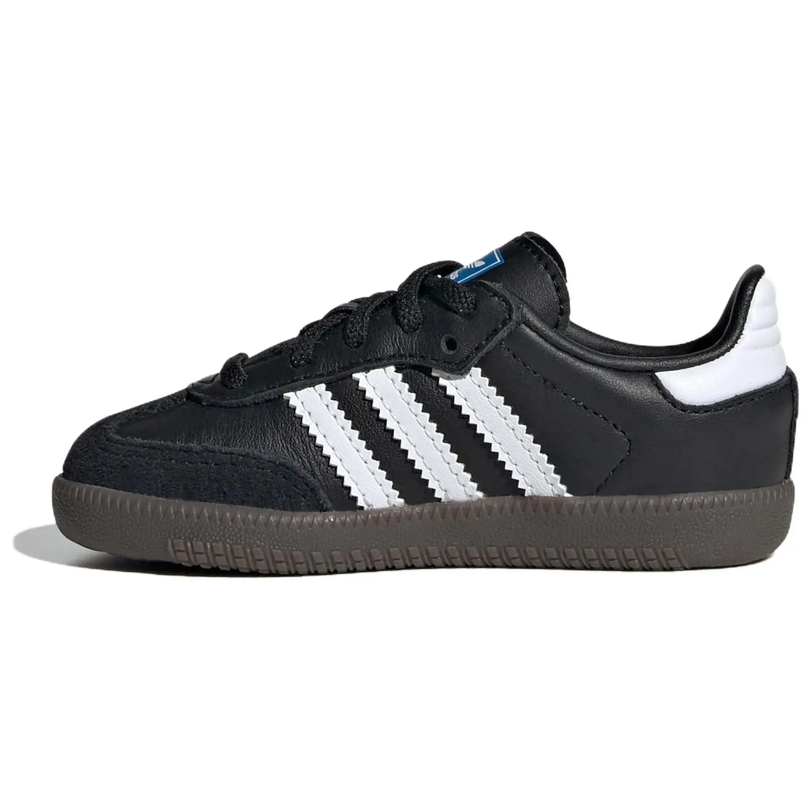 Adidas Samba OG Core Black Cloud White Gum TD Comfort Low Top Kids'' Sneakers IE3680