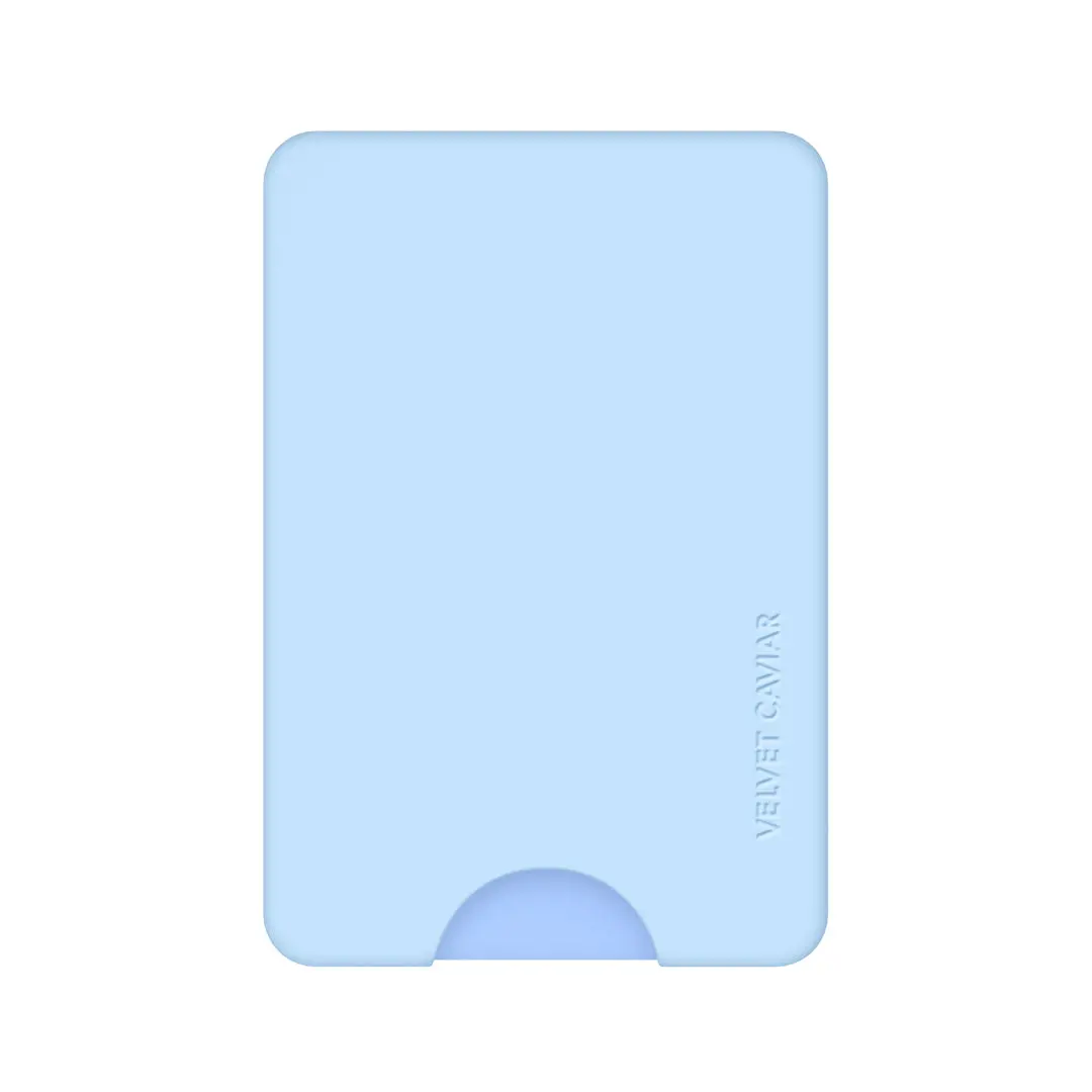 Cotton Candy Blue MagSafe Wallet
