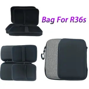 R36s Game Console Bag, High-Density Eva Hard Shell, Anti-Shock, Anti-Scratch, Large Capacity, Perfect Fit, Convenient Travel