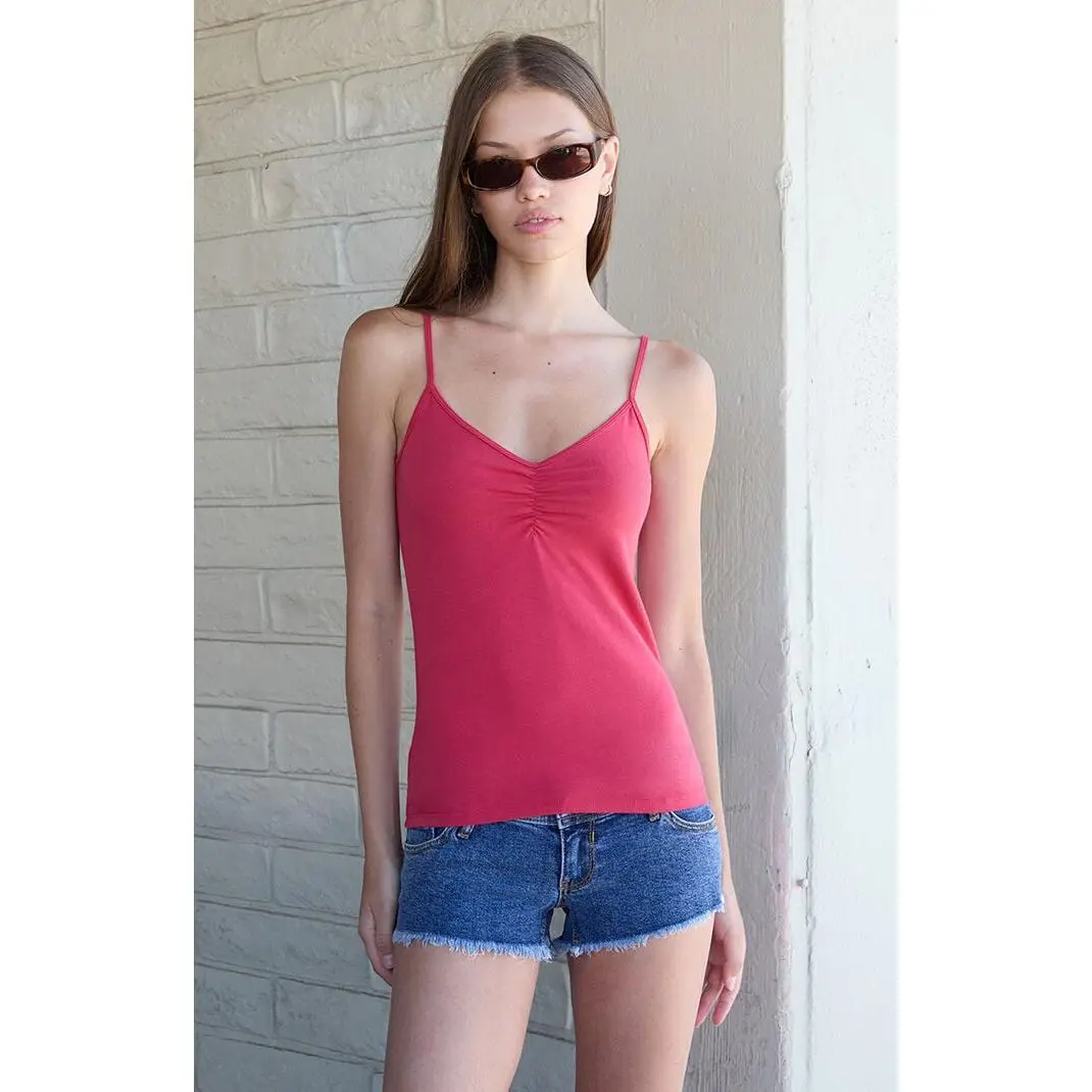 John Galt Women's Red Archie Tank Top