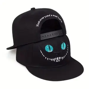 2024 New Unisex Cartoon Cat Embroidery Hip hop Hats Spring Autumn Outdoor Adjustable Casual Baseball Caps Sunscreen Hat