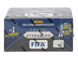 1 FULL BOX OF 2025/26 Panini Prizm FIFA Soccer Hobby