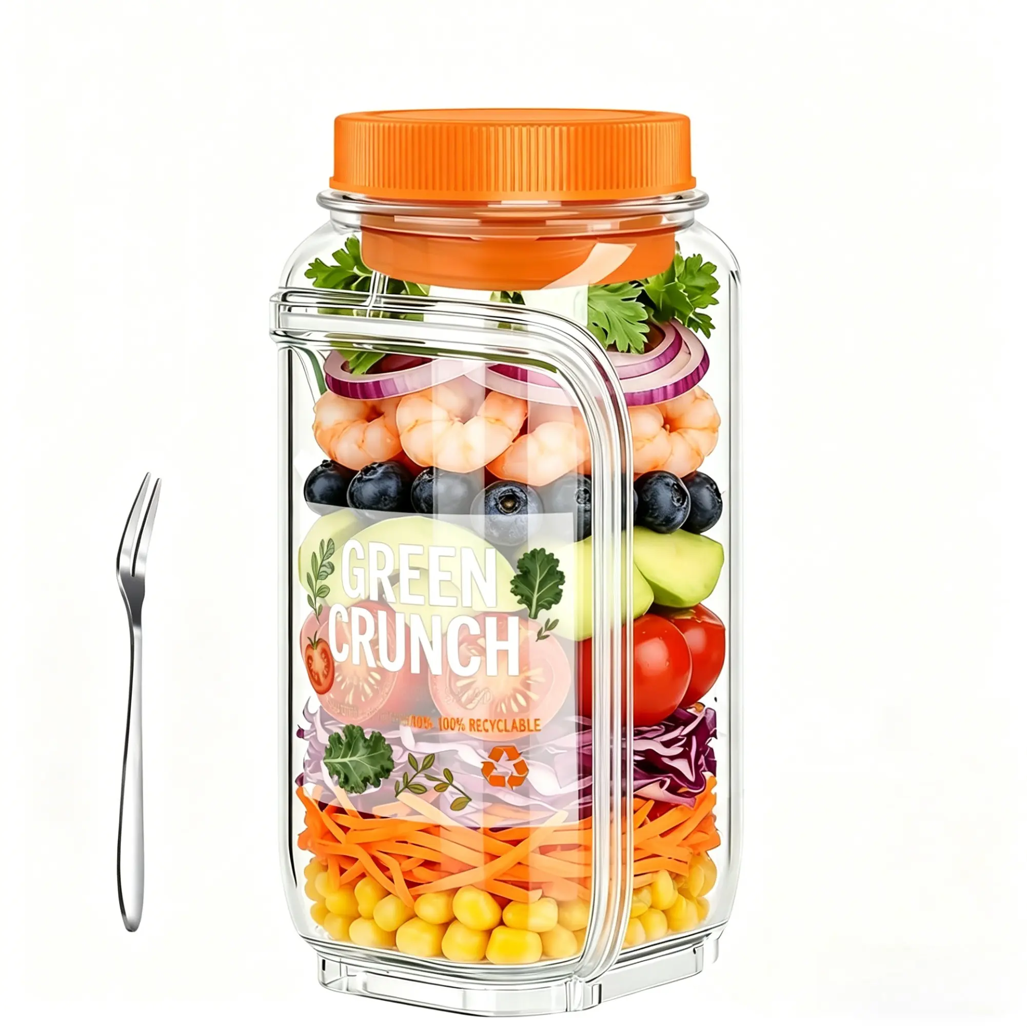 Orange（Send stickers + forks）