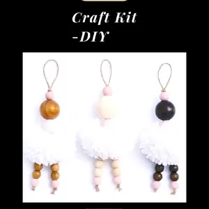 Montessori-Inspired DIY Craft Kit (Makes 2 Ornaments/Shelf Decor)