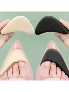 1 pair, suitable for relieving pain, reducing shoe size. Toe fillers are reusable and adjustable toe plugs, high-heel insoles, forefoot pads, thickened pads for men and women, foot pads, half-size pads.