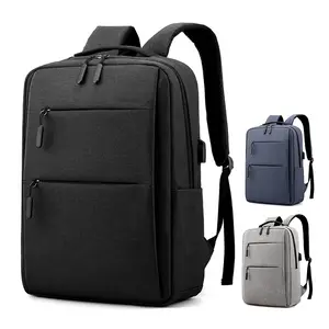 RIVERICH Travel Laptop Backpack, Slim Business Sturdy Backpack Fits 15.6 Inch Computer, Notebook, Large Laptop Backpack for Travel Water Resistant College Backpack for Men/Women Laptop Bag with USB Charging Port