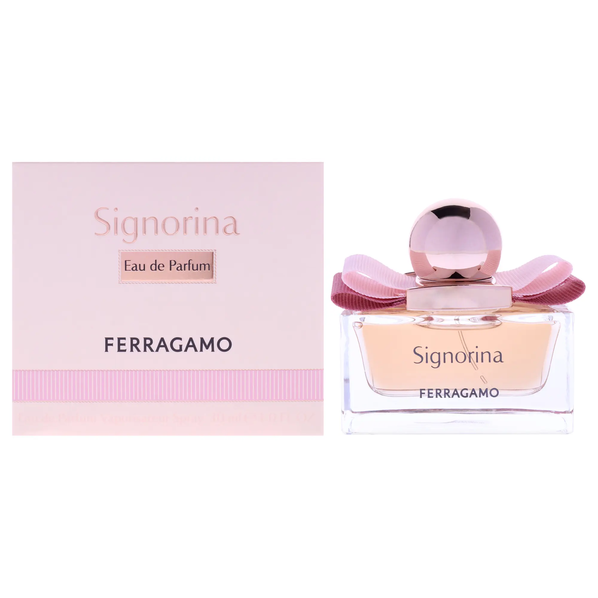 Signorina Classic Eau de Parfum Spray by Salvatore Ferragamo for Women, 1oz Daily Wear Fragrance for All Seasons