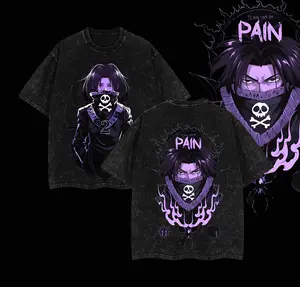 Retro Heavy Limited Feitan Hunter X Hunter Anime Tshirt, Double Printed Vintage Washed Tee Unisex Anime Manga, Gift For Anime Fan, Anime Lover, Hxh Merch graphic tees