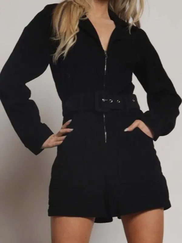 Brianne Corduroy Romper
