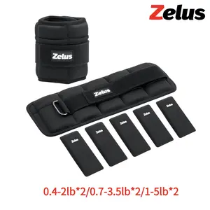 【Jumpstart Sale】ZELUS Soft Iron Z-Fit Ankle Weights 1 Pair Adjustable, 4LB/7LB/10LB for Women Men, Ultra Thin Leg Weights with Adjustable Straps, Arm Weight for Gym Home Yoga Jogging Walking,arm training