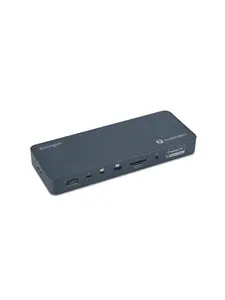 Kensington K35232NA EQ Thunderbolt 4 Quad 4K 40Gbps Dock with DisplayLink Technology - Midnight Blue