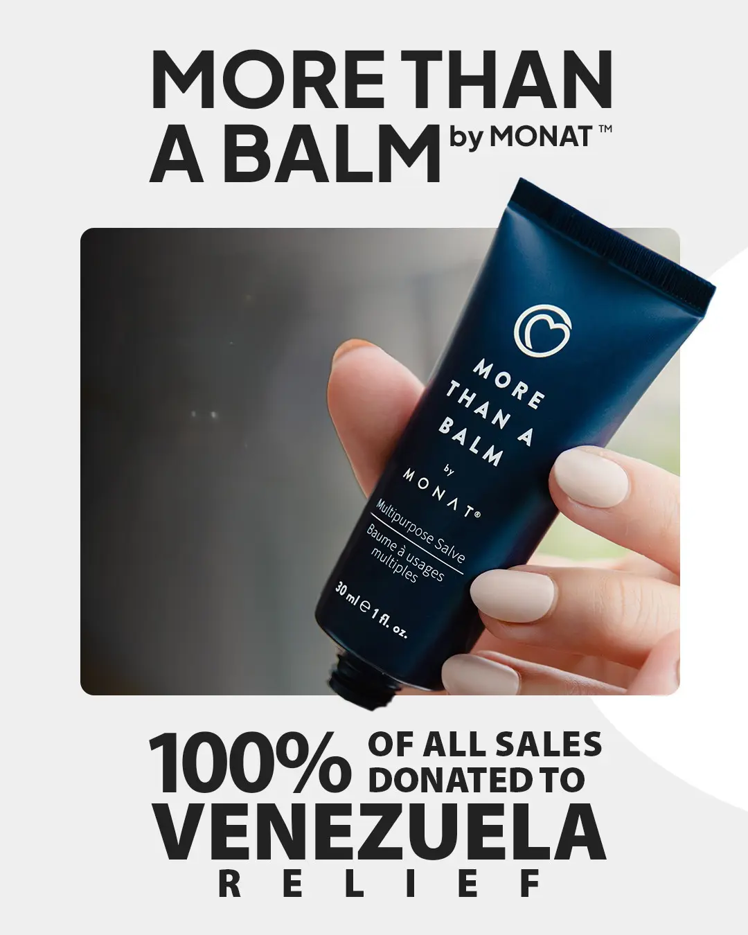 More than a Balm by MONAT - Multipurpose balm that provides extra hydration to skin and hair, infused with REJUVENIQE.