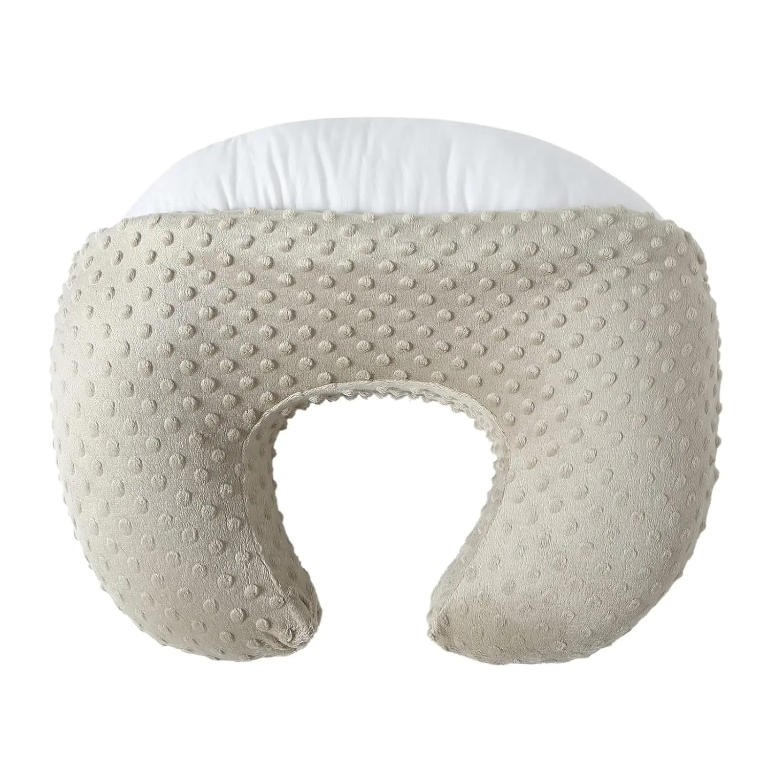 Nursing Pillow and Pillowcase Set, suitable for breastfeeding mothers, ultra-soft nursing pillow, suitable for newborn boys and girls (Tidal Foam)