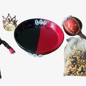 Elegua-Eshu Combo Set, Religious Santería Ifa Osha Palo Home Decor