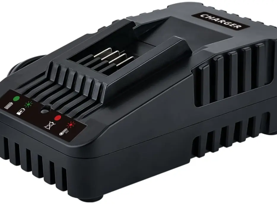 18V/20V Max WORX Li-ion Fast Charger Replacement - Fireproof Shell, Compact Durable Design, Full Intelligent Safety Protection, Efficient Fast Charging for WA3880/WXC7502 Cordless Drills, Compatible with WA3551 Batteries (Ideal for Construction Sites)
