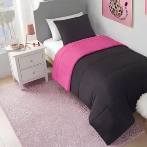 Juicy Couture Metallic Leopard Plush Rug, 4' x 6'