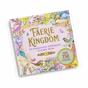 Faerie Kingdom Fairy Sticker Book, 750+ Stickers for Scrapbooking, DIY Crafts, Art Projects