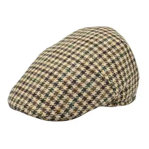 Pied De Poule Pattern Cap