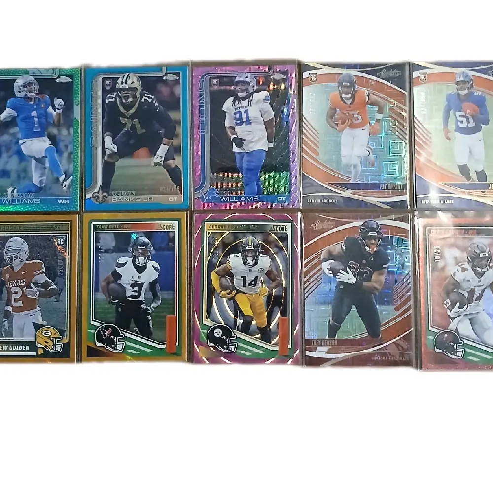 NFL Numbered trading card collection , Sports Trading Cards, Collectible Sports Cards