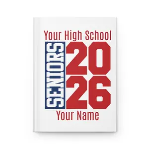 Personalized Senior Class of 2026 Journal, Notebook for Students, Graduation Gift, Custom Yearbook, Memory Book