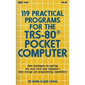 USED-119 Practical Programs for the Trs-80 Pocket Computer by John Clark Craig (Paperback)