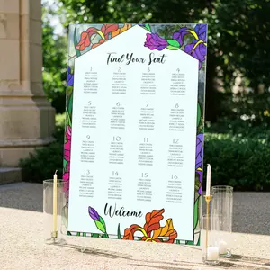 Wedding Seating Chart - Find your seat