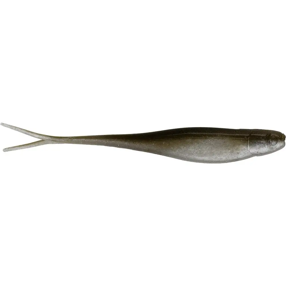 Strike King 3X ElazTech Z-Too Soft Jerkbait, 7 in Bass Fishing Lure, Bass Fishing Lures, Belly Slot, Dropshot Jig, Floating Shimmy