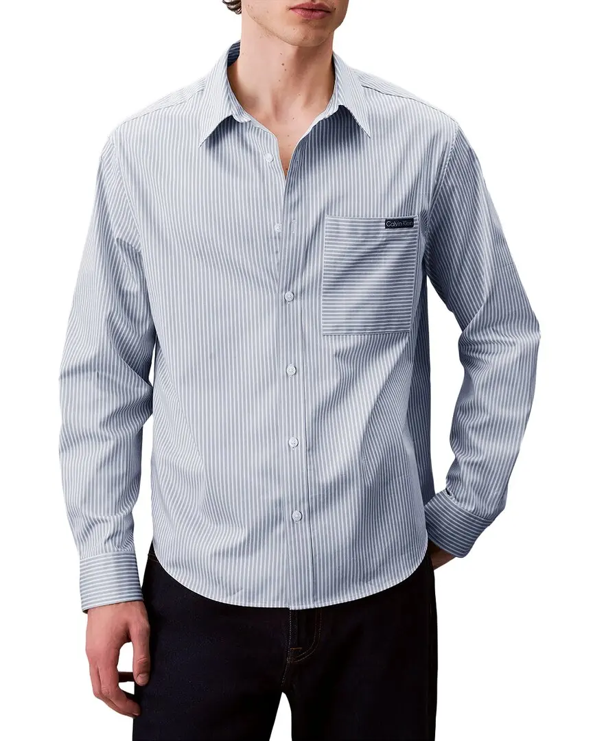 Calvin Klein Satin Relaxed Shirt