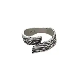 925 Sterling Silver Angel Wings Ring – Vintage Couple Gift