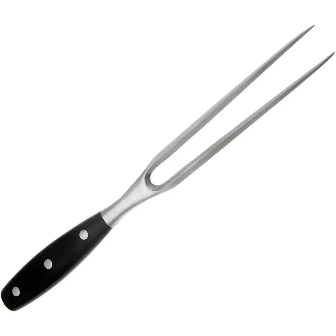 Carving Fork, Meat Fork, 12 Inch Cooking Fork, Stainless Steel BBQ Fork, Long Metal Chef Pro Kitchen Forks for Barbecue, Serving, Cooking, Grilling, Roasting
