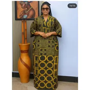 African Dresses for Women 2026 Plus Size Traditional Africa Clothing Dashiki Ankara Gown Abayas Robe Muslim Kaftan Maxi Dress
