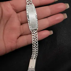 Bracelet silver 925 5.5 pulgadas 8.5mm