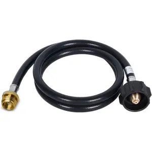 4   Hose Adapter 1lb to 20lb Converter,   Hose Extension, QCC1 to 1lb Fitting & Adapters for Mr/ Big Buddy Heater,  Stove,  Griddle, Weber Q-Grill, Tabletop Fire