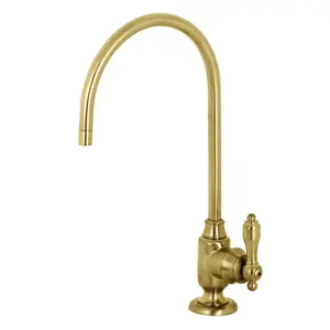 Kingston Brass  Tudor Single-Handle Water Filtration Faucet Brushed Brass