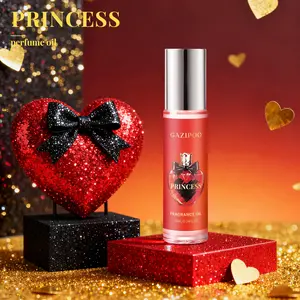 Gazipoo Princess Floral Fruit Scented Roller Perfume Oil, Long-Lasting Sweet Fragrance, Portable Body Mist, Ideal for Dates