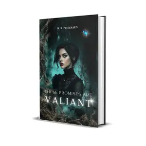 These Promises are Valiant M.R. Pritchard  Dark Fantasy Romance Gothic World-Building Emotionally Intense Angels Demons Ancient Magic High-Stakes Plot