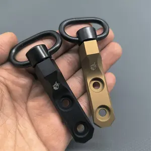 Premium KAC Metal Quick Release QD Sling Adapter Multi‑Function Single ,Double Point Tactical Buckle Heavy‑Duty for Outdoor, Camera, Bags, MOLLE Gear