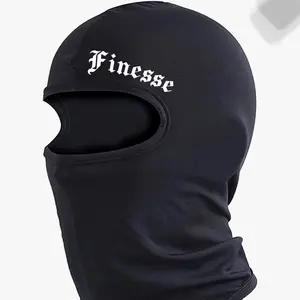 Finesse Shiesty Ski Mask, Full-Face Polyester Protection, Unisex Breathable Elastic