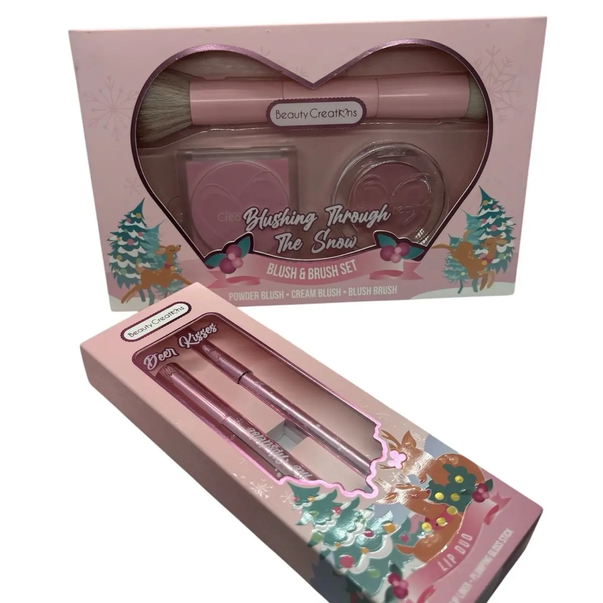 Beauty Blush and Lip Duo for Flawless Makeup - Cosmetic