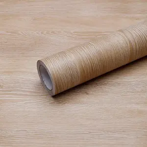 Peel and Stick Wallpaper Contact Paper Wood Natural Oak Wood Grain Contact Paper Thicken Textured for Cabinets and Drawers Countertops Waterproof Self Adhesive Vinyl 17.7x78.7