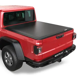 MOSTPLUS For Jeep Gladiator 2020-2025 Soft Roll-Up 5FT Tonneau Cover Truck Bed Cover