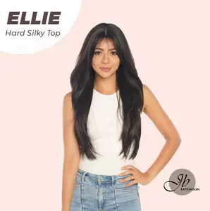 JBEXTENSION 26 Inches Scalpiana Wolf Cut 3.5X4 Hard Silky Top Natural Scalp Effect Fashion Women Wig ELLIE SILK TOP